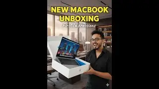Unboxing the New MacBook M4 | First Look & Features | Must Watch!