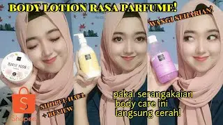 SHOPEE HAUL BODY CARE VIRAL | REVIEW BODY LOTION FRESHY SCARLETT WHITENING