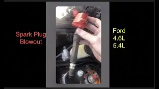 Spark plug blowout explained. Ford 4.6L and 5.4L V8 engines