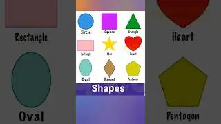 Shapes for kids #nilu #english #kids