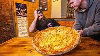 BEAT THIS ALL YOU CAN EAT PIZZA SLICE RECORD AND YOU EAT FOR FREE! | BeardMeatsFood