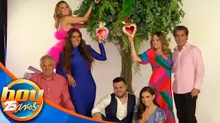 Detrás de cámaras de la sesión de fotos del programa Hoy 📸
