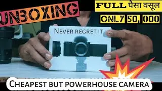 Sony ZVE10 Unboxing | I didn't expect with sony zve 10 In 2024