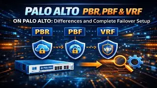 Palo Alto PBR, PBF & VRF on Palo Alto: Differences and Complete Failover Setup