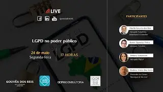 Live -  LGPD No poder público