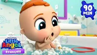 L'Heure du Bain | Comptines avec Bébé Louis | Little Angel Français