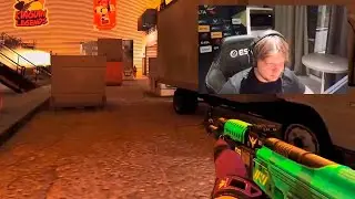 симпл играет аимку 1 на 1