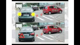 Аварийная сигнализация, знак аварийной остановки. Буксировка.