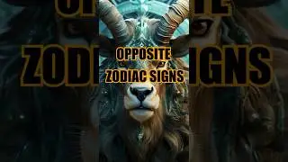 Opposite Zodiac Signs #ZodiacTalks #zodiac #astrology #zodiacs #zodiacsigns #zodiacfacts