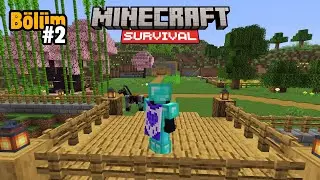 Serinin Temelleri Atıldı! 🏗️ | Minecraft Survival Bölüm 2