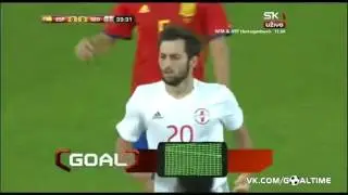 Испания   Грузия 0 1  Окриашвили