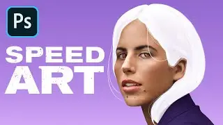 White Nina – Photoshop Speed Art