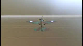 Three.js Airplane Game Spitfire