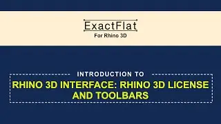 Introduction to the Rhino Interface: Rhino 3D License and Toolbars.mp4