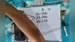 Checking or Testing No Load Current of a Transformer using Ohm's Law (Part 1 Tagalog)