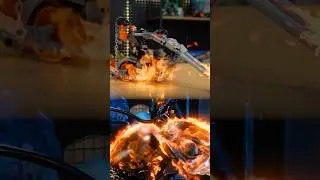 MARVEL Ghost Rider из конструктора 