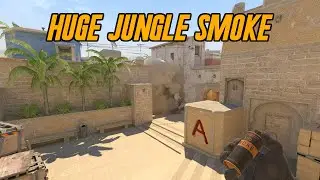 CS2 Mirage | HUGE Jungle Smoke