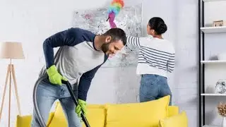 Если ты хочешь, чтобы мужчина помогал по дому.    Si vous voulez qu'un homme vous aide à la maison.