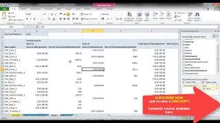 Microsoft Excel Pivot Tables - How to use Pivot Tables in Excel