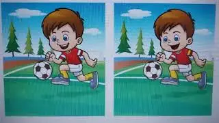 Тест на внимательность: найдите 5 отличий за 1 минуту! ⚽
