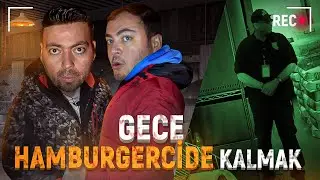 WE SNEAKENED AT A HAMBURGER STORE THIS NIGHT! @TAMEROYUN