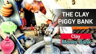 clay piggy/money bank making process