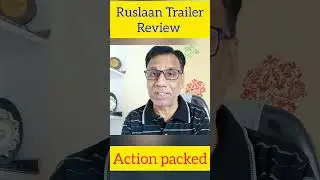 Ruslaan Trailer review |
