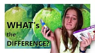Watercolour vs Gouache vs Acrylics - Which paint to use?!