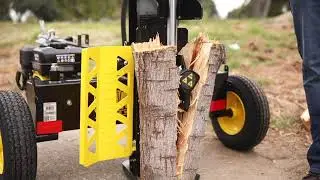 Champion 32-Ton Horizontal/Vertical Full Beam Gas Log Splitter with Auto Return (Mod. 201313)