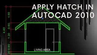 How To Apply Hatch in AutoCAD 2010