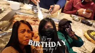 Vlogmas Day 5: hbd to me (feat. the bf, bff, friends and kbbq) *chaotic lol*