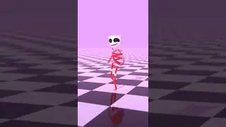 Gangle Walking Cycle (TADC Animation) #theamazingdigitalcircus #gangle