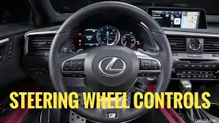 2022 Lexus RX350 Steering Wheel Controls Explained