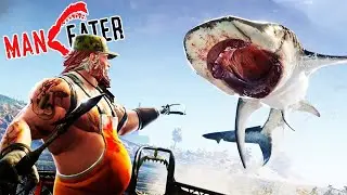 АКУЛА МУТАНТ ПРОТИВ СУПЕРХИЩНИКА БЕЛОЙ АКУЛЫ!MANEATER