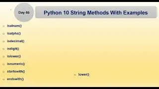 2023-99 Days Complete Python Programming Course (Day 46/99)