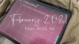 February 2021 Digital Planner｜Plan With Me
