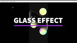 The Glassmorphism on Adobe xd