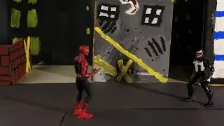 Spiderman vs Venom Final Fight Stop Motion Week 3