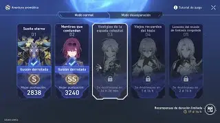 Aventura Aromática RANGO SS Nivel 02 con este equipo... Honkai Star Rail