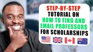 How to Email a Professor for Scholarships