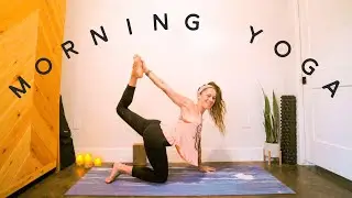 Morning Yoga Flow - Full Body Sequence for Stress and Anxiety || 30 mins