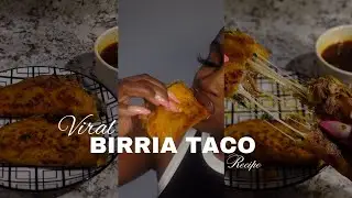 VIRAL CHEESY MELT BIRRIA TACO RECIPE | STEP-BY-STEP BY TIANALOVE