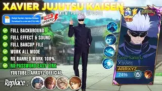 Script Skin Xavier Jujutsu Kaisen Gojo Satoru No Password | Full Effect, Sound | New Patch