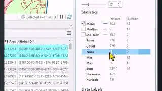 29. التحليل الإحصائي وتحليل سمات المعالم من خلال الرسم البياني | Statistical Analysis, Create Chart