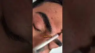 🔴 Asi Debes Perfilar Tus CEJAS si eres HOMBRE 🟢 #skincare #belleza #tips #piel #barber
