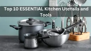 Top 10 ESSENTIAL Kitchen Utensils you need | Join me for Utensil Shopping