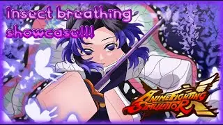 Anime Fighting Simulator X INSECT breathing showcase !! #roblox