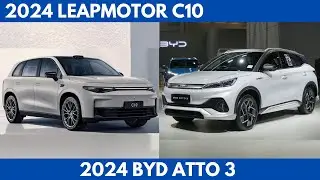 New 2024 Leapmotor C10 Vs. 2024 BYD Atto 3 are both electric vehicles Comparison