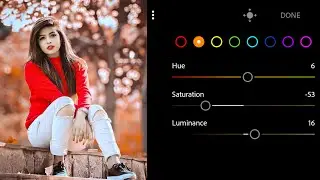 Lightroom Orange And Blue Tone Photo Editing | Lightroom Se Photo Edit Kaise Kare