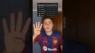 EL BARÇA A 4 PUNTOS DEL MADRID😏